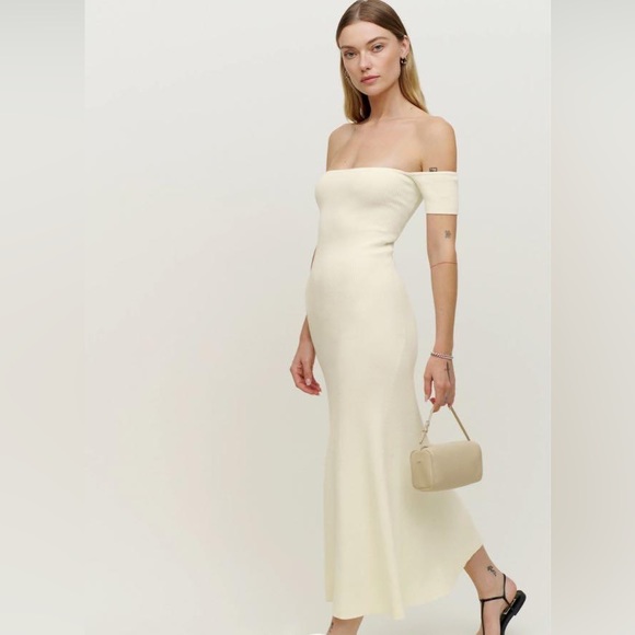 Reformation Arielle Cotton Sweater Dress - Picture 5 of 6